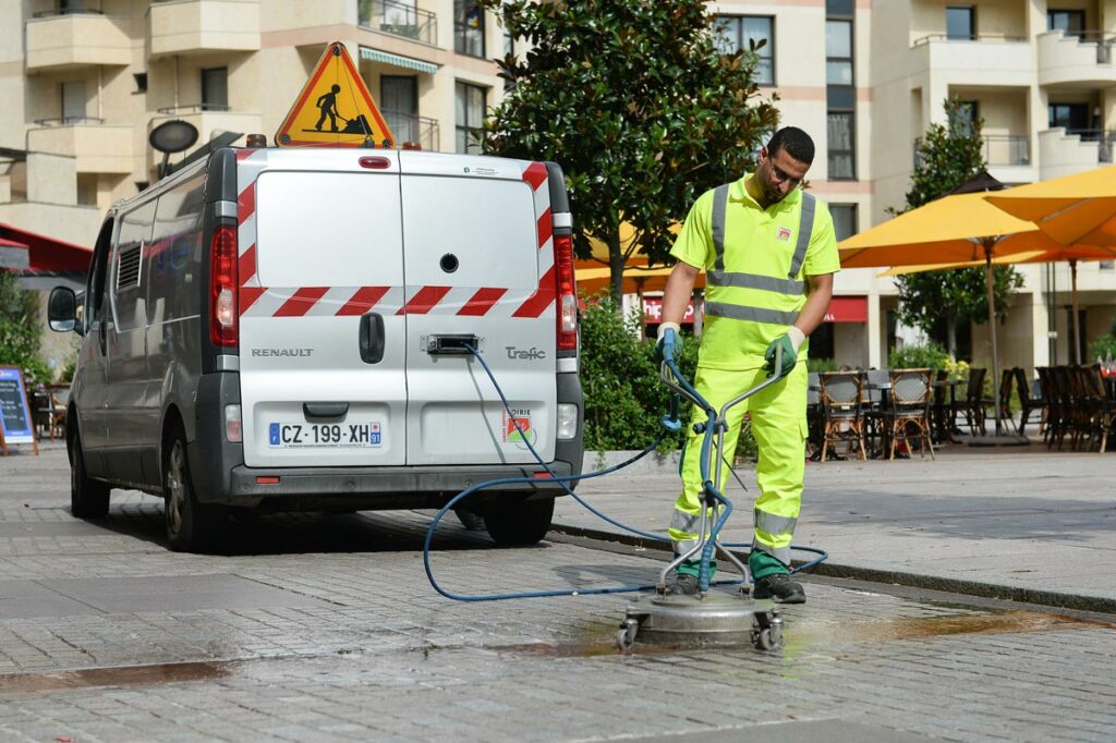 Nettoyage de la voirie